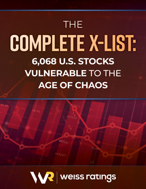 The Complete X List- 6,068 US Stocks Vulnerable to the Age of Chaos
