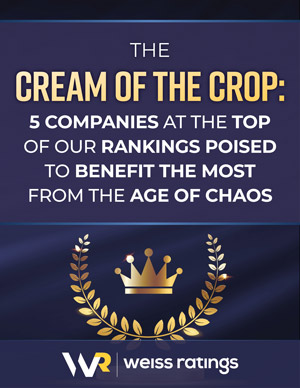 The Cream of the Crop: 5 Companies at the Top of Our Rankings Poised to Benefit the Most from the Age of Chaos